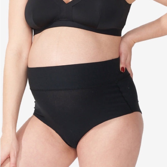 Bodily - All-In Panty - maternity-to-postpartum and C-Section - Large - Black - Picture 2 of 5